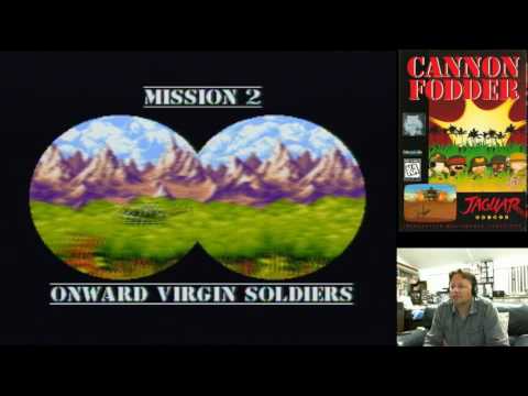 Retro Console Game (Cannon Fodder - Atari Jaguar) Pickup & Play 20th March 2017