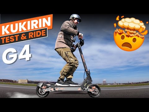 ⚡ KUKIRIN G4 - VORSICHT! ⚡ Test & Review 😲 VMAX VX2 EXTREME RENNEN! #kukirin #escooter #test #review