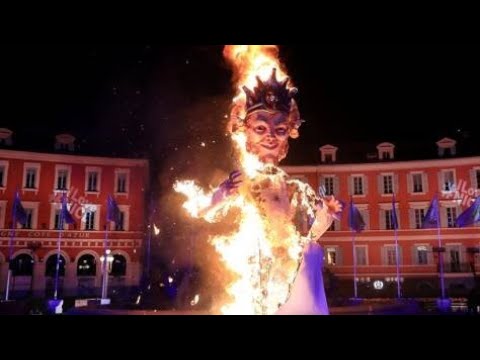 carnaval de nice 2022 cérémonie de clôture 🎉🎆