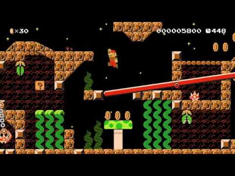 Mario Maker 2 - The Abduction of Mama Spiny - Monomirror