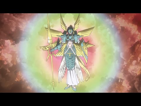 Angewomon Digivolves to Ophanimon - Digimon Adventure: [2020]