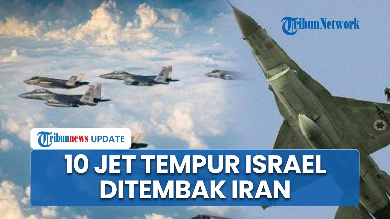Suasana Mencekam di Langit Teheren, dalam Satu Jam Iran Klaim Tembak Jatuh 10 Jet Tempur Israel