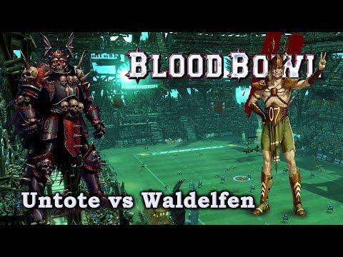 Untote vs Waldelfen - Die Hamster4ever Liga - Blood Bowl 2  STREAM
