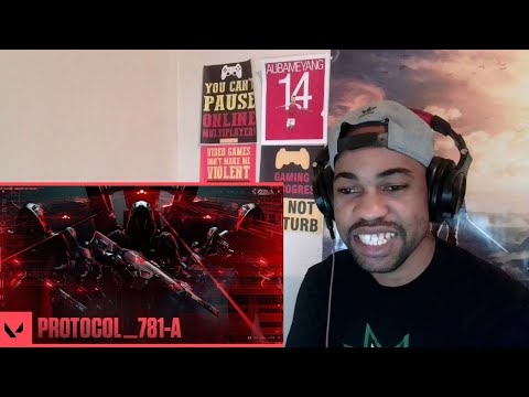 VALORANT - Platform Status: ACTIVATED | PROTOCOL_781-A Skin Reveal Trailer REACTION