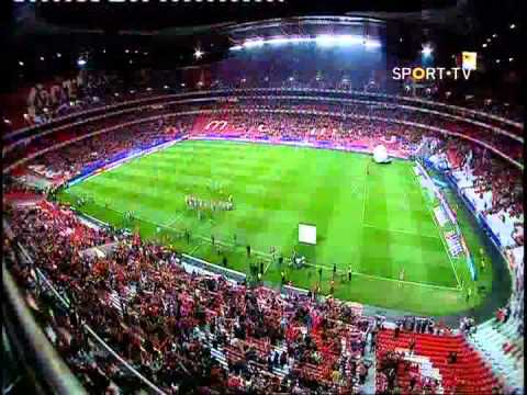 Entrada Jogadores Benfica Portimonense SportTV