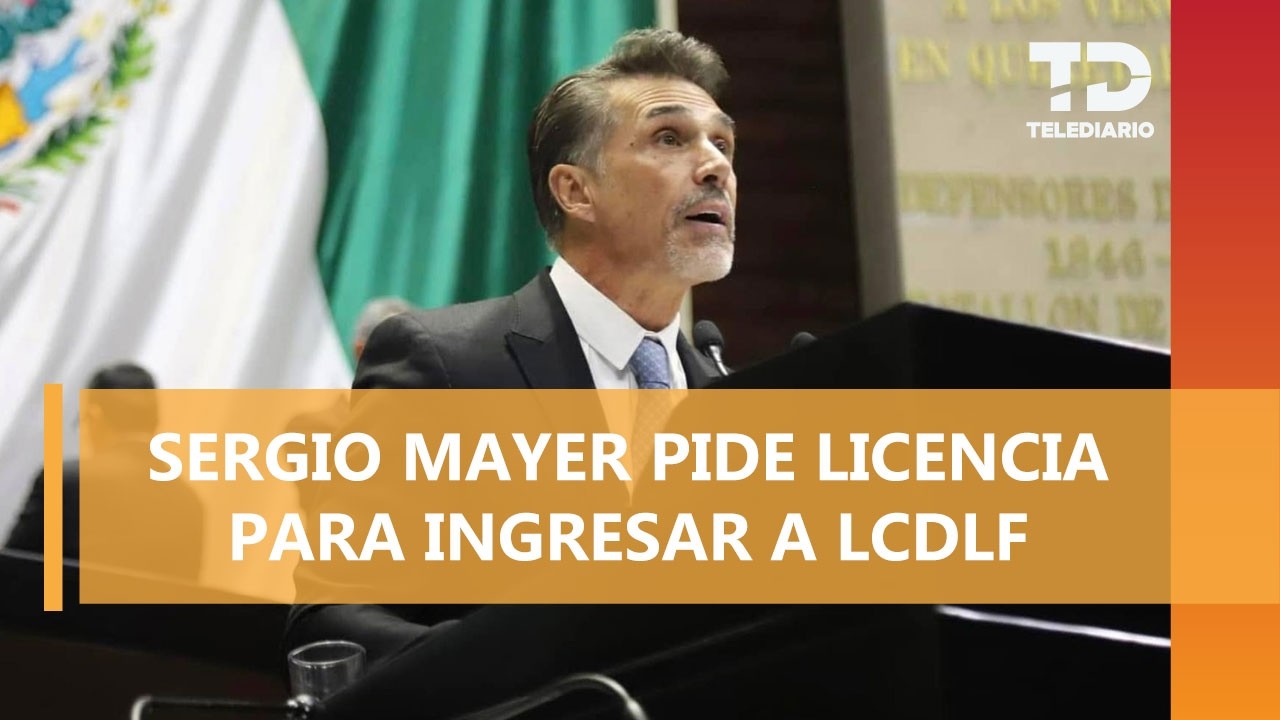 Sergio Mayer pidió licencia indefinida para entrar a La Casa de los Famosos