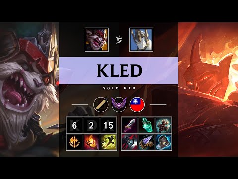 Kled Mid vs Galio - TW Master Patch 25.16