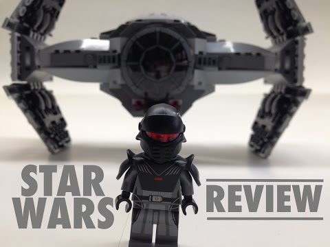 TIE Advanced Prototype (75082) Star Wars Review+Timelapse