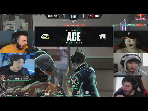 OpTic YAY ACE vs XSET | Tarik Shanks Sinatraa BabyJ Zombs Reacts