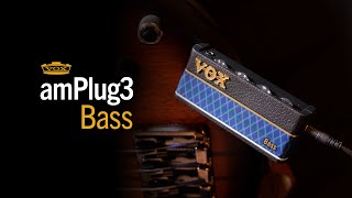 Video thumbnail for Vox amPlug3 Bass headphone amplifier by Vox Amps UK