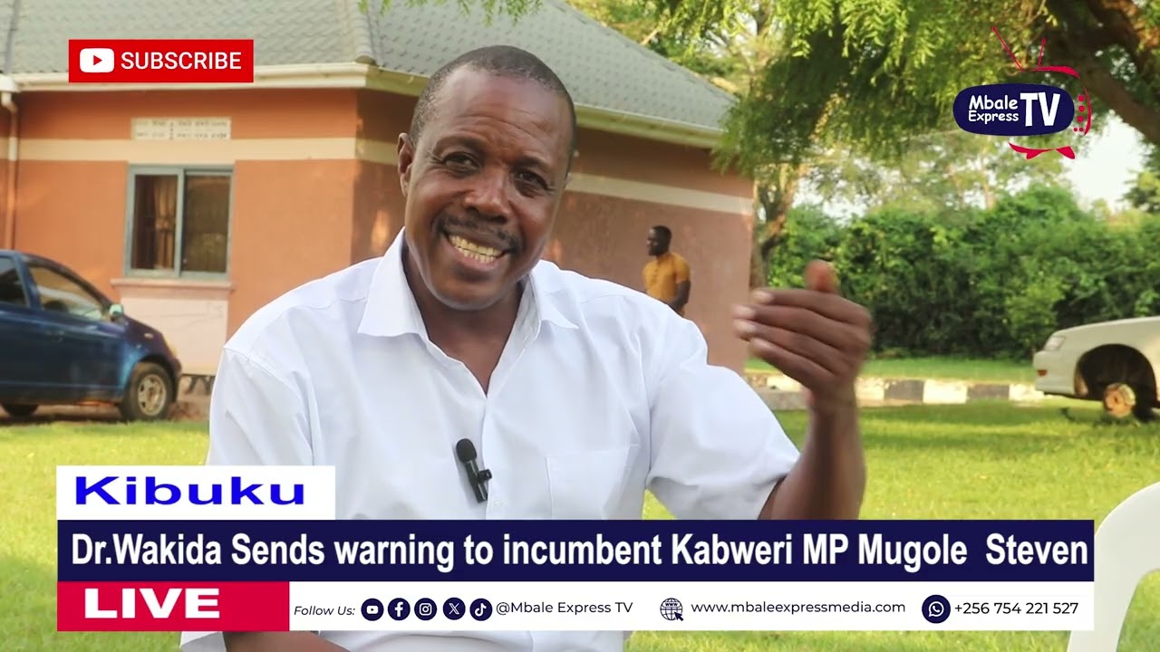 Dr.Patrick Wakida's Message to his opponent Mugole Steven ahead of NRM Primaries