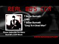 T Bone Burnett - Song To A Dead Man