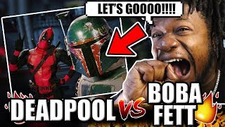 Deadpool vs Boba Fett. Epic Rap Battles of History (REACTION!)