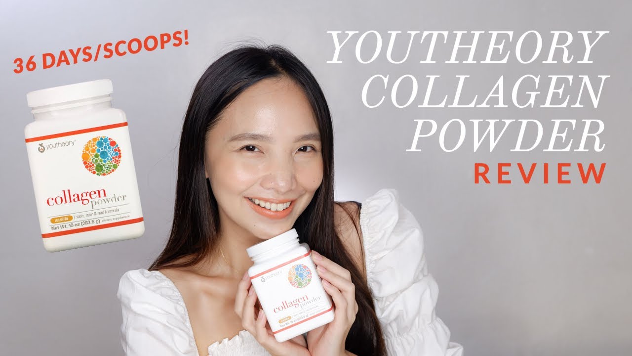 MY FAVORITE! YOUTHEORY COLLAGEN SUPPLEMENT POWDER FOR 32+ DAYS | IS IT EFFECTIVE? SKINCARE REVIEW