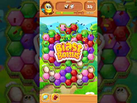 Bee Brilliant Blast Level 154 3 stars
