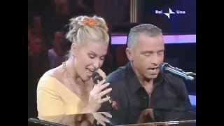 Video thumbnail of "Anastacia and Eros Ramazzotti-I Belong To You (Il ritmo della passione) Live at Domenica 2006"