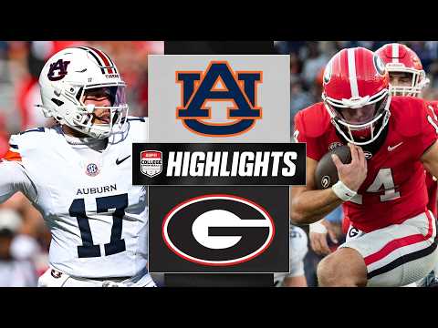 Highlights of Auburn’s 27-24 Win Over #1 Georgia