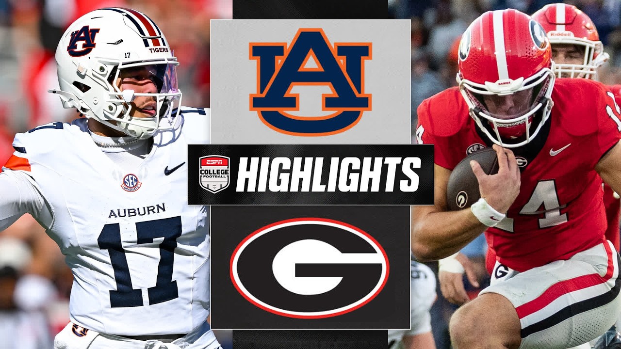 Highlights of Auburn’s 27-24 Win Over #1 Georgia
