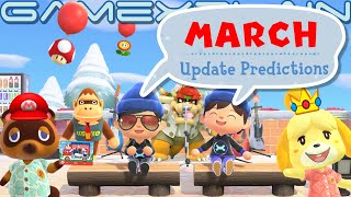 What's Coming in New Horizons' March Update? - PREDICTIONS! (Mar10 Day, New Villagers & More!)