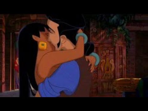 The Road To El Dorado Tulio And Chel Kiss