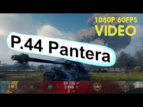 World of Tanks P.44 Pantera - 6 Kills 4.4K Damage - 1 vs 3