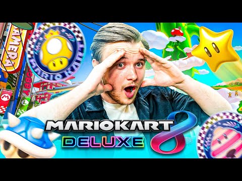 DÉCOUVERTE DES NOUVELLES MAPS MARIO KART avec des cracks (et PONCE)