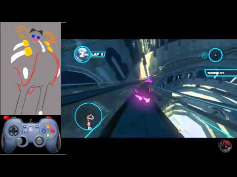 Sonic & All-Stars Racing Transformed S-Class Races: Sanctuary Falls Feat. Knuckles