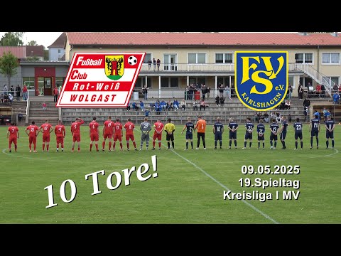19.Spt. FC Rot-Weiß Wolgast II : FSV Karlshagen 8:2 KL MV