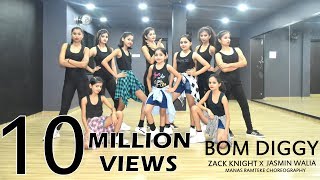 Bom Diggy | Zack Knight | Jasmin Walia | Manas Ramteke Choreography | SPARTANZzz Dance Academy