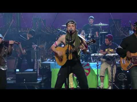 Gogol Bordello - Wonderlust King (on David Letterman)