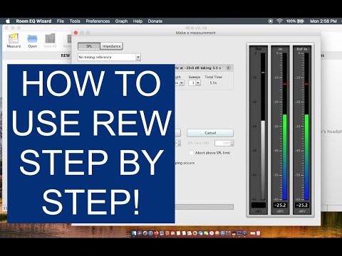 REW Step by step setup for Dolby Atmos Home theater Part 1