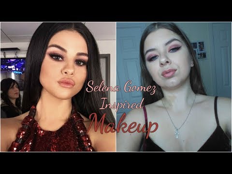 Selena Gomez amas 2015 inspired makeup