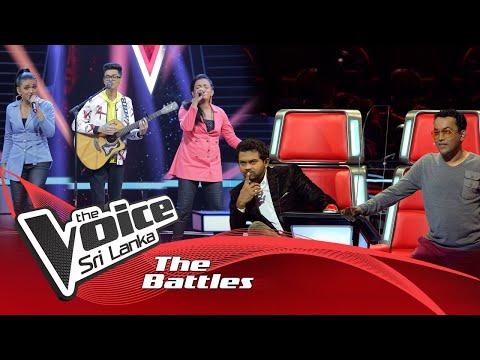 The Battles :Tiney & Nawanjana V Thishan Shanulka| Ran Kurahan Mala (රන් කුරහන්)|The Voice Sri Lanka