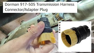 T1N Sprinter Van Leaking Transmission Harness Socket Replacement