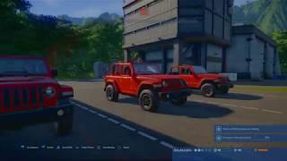 JL Jeep in Jurassic World Evolution