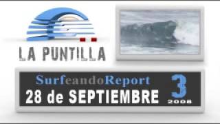 preview picture of video 'SurfeandoReport 28_09_2008 Parte 3 Punta Hermosa: La Puntilla'