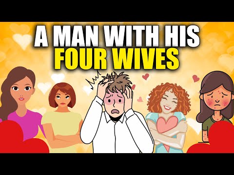 A MAN WITH HIS FOUR WIVES | A life lesson short story | Learn & Inspire