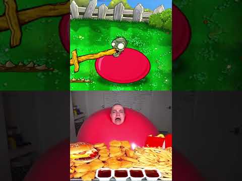 The Red Balloon Zombie w/ @steak  (PVZ) #pvz #plantsvszombies