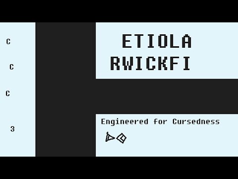 Etiola Rwickfi: The language where every possible sound is a word; for CCC3