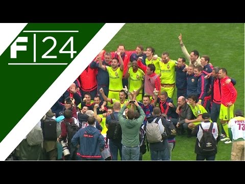 CSKA Moscow win sparks Russian title celebrations