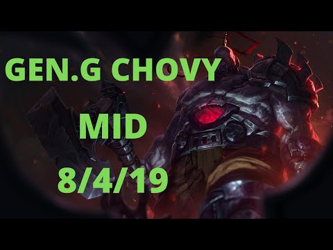 GEN.G CHOVY SION MID vs YASUO