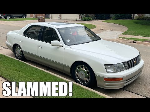 SLAMMING My LS400 on Maxpeedingrods Coilovers!