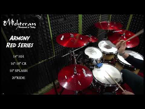 Mehteran Cymbals 22" Armony Red Extra Heavy Ride image 2