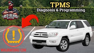 Toyota 4Runner TPMS Diagnosis & Programming | 2003–2009 All Sensors Failed