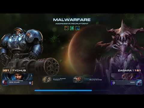 TYCHUS & ZAGARA | StarCraft II: Malwarfare AGGRESSIVE RECRUITMENT #14