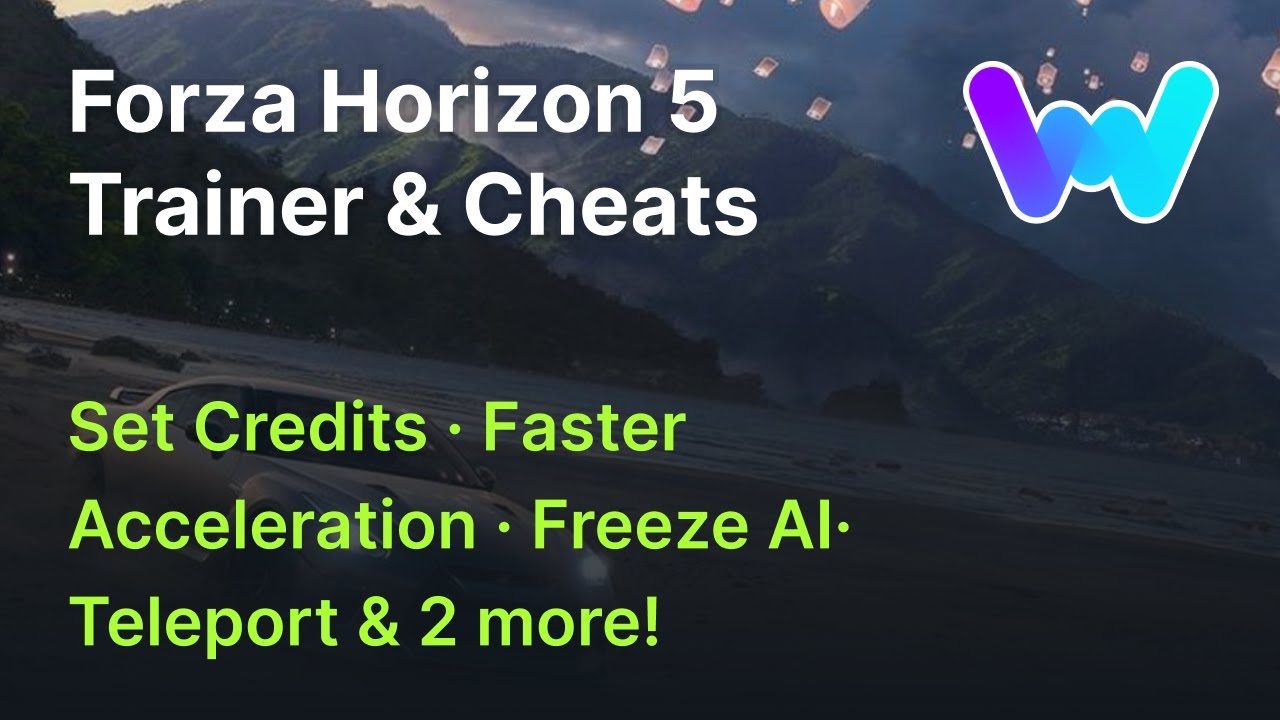 Forza Horizon 5 Cheats & Cheat Codes for Xbox One, Windows, and