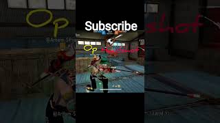 op 1v2 with AWM 👿🗿#freefire #anime