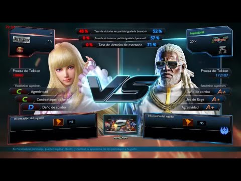 L7 03 (JG) Lili rochefort vs (huguito22488) Leroy  Smith - Tekken 7 ( Uchiha x24 ) Onlñine