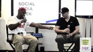 Rico Love & Fat Joe Q&A - Social Media Week Miami - 2012
