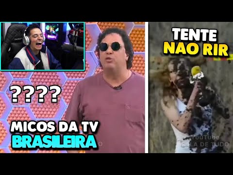 CORINGA REAGINDO AO MAIORES MICOS DA TV BRASILEIRA PARTE 8 | TENTE NÃO RIR